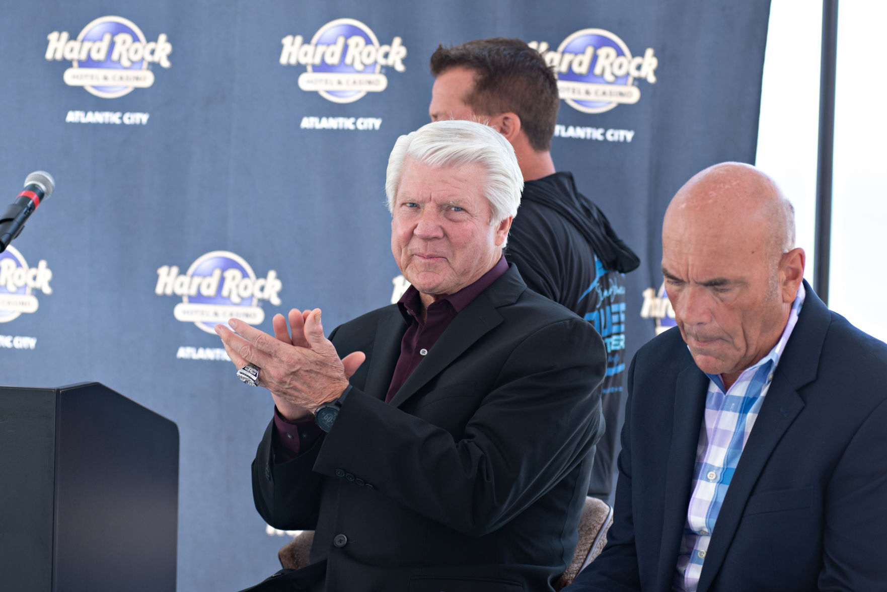 Jimmy Johnson pic at Hard Rock for B1